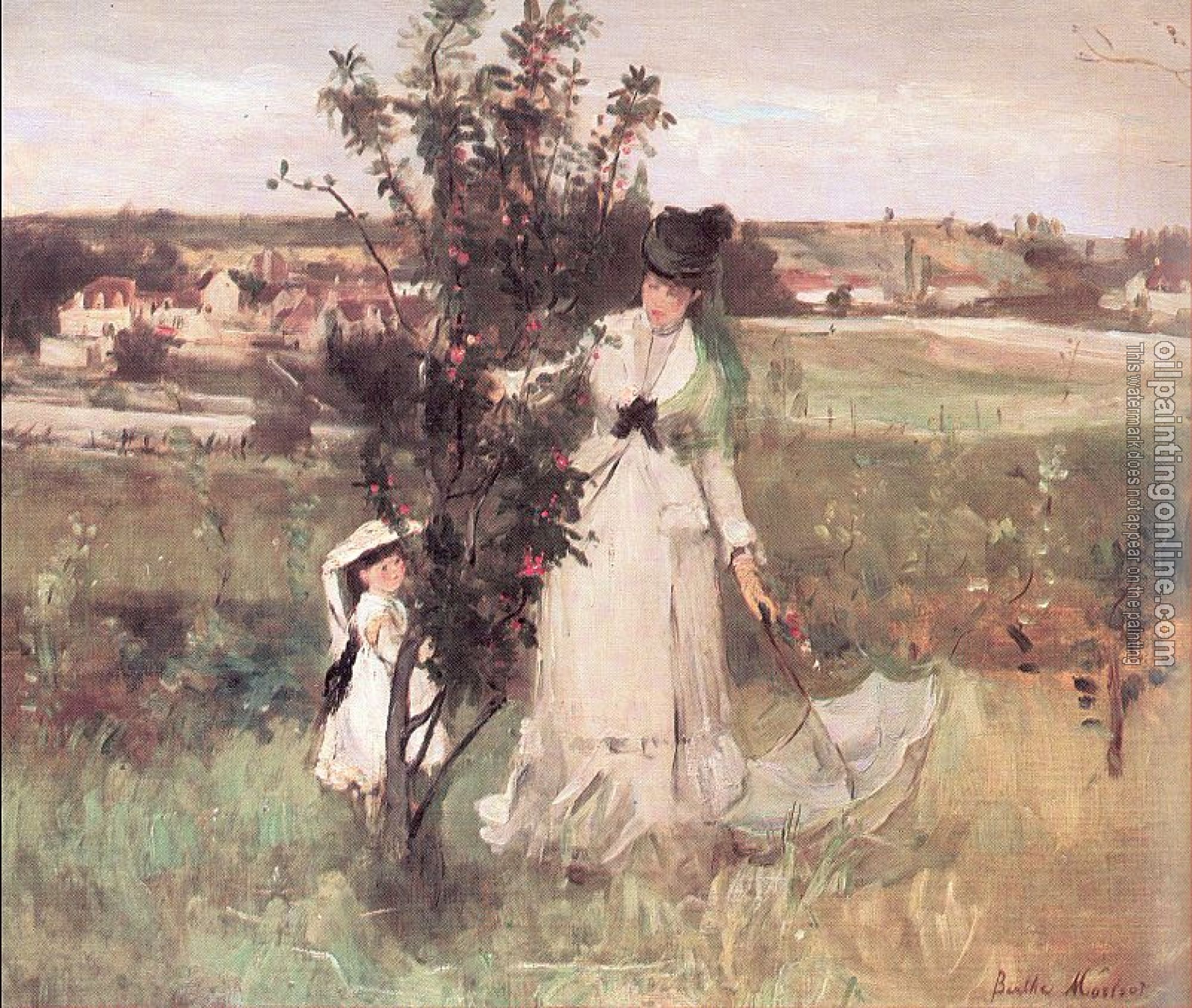 Morisot, Berthe - Hide and Seek